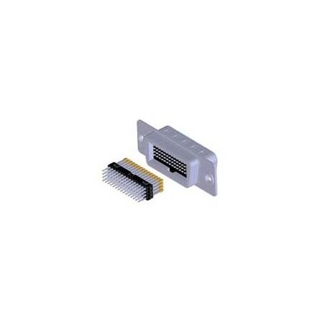 Molex Telecom And Datacom Connector, 60 Contact(S), Male, Weld Or Solder Terminal, Hole .112-.124, Plug 709292000